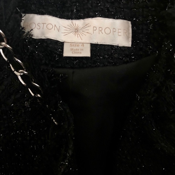 Classy sequin tweed crop jacket - Picture 5 of 15